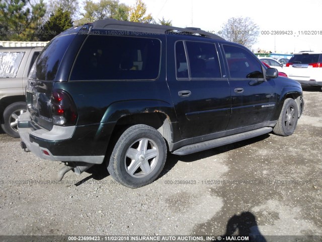 1GNET16S136155418 - 2003 CHEVROLET TRAILBLAZER EXT GREEN photo 4