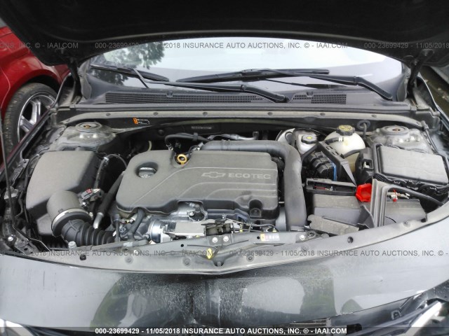 1G1ZC5ST8HF257394 - 2017 CHEVROLET MALIBU LS 灰色 照片 10
