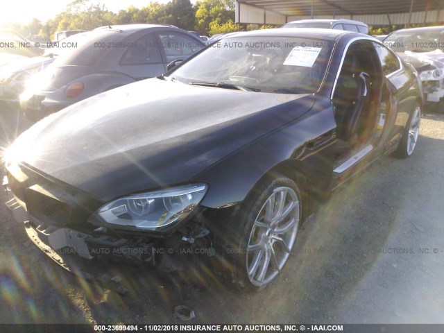 WBALX3C51CC528566 - 2012 BMW 650 I BLACK photo 6