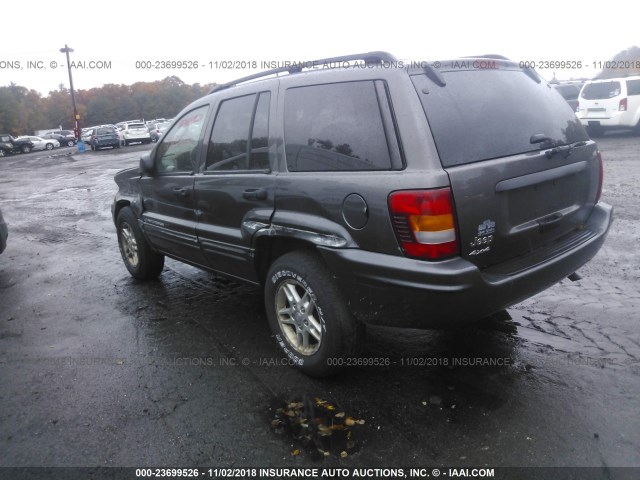 1J4GW48S14C296431 - 2004 JEEP GRAND CHEROKEE LAREDO/COLUMBIA/FREEDOM 灰色 照片 3
