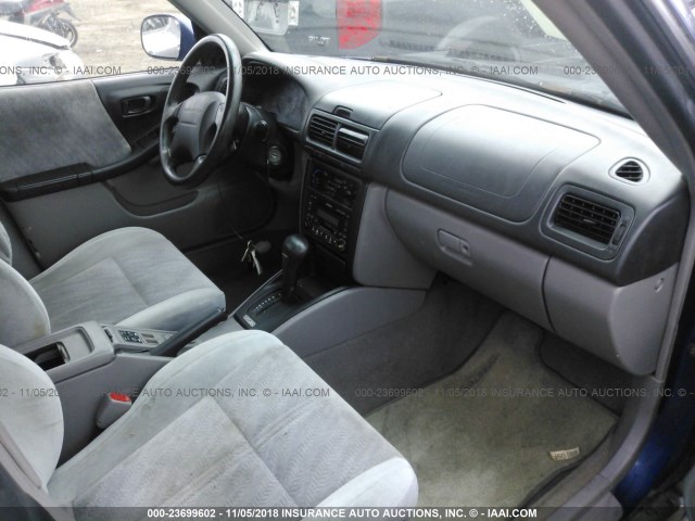 JF1SF65532H758195 - 2002 SUBARU FORESTER S BLUE photo 5