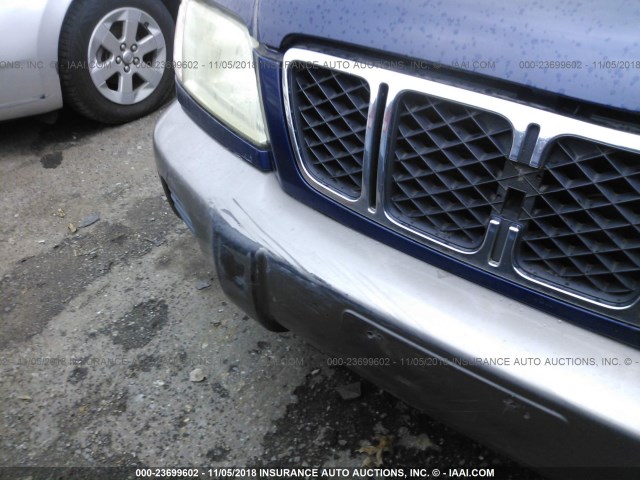 JF1SF65532H758195 - 2002 SUBARU FORESTER S BLUE photo 6