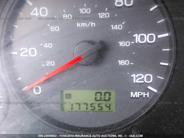 JF1SF65532H758195 - 2002 SUBARU FORESTER S BLUE photo 7