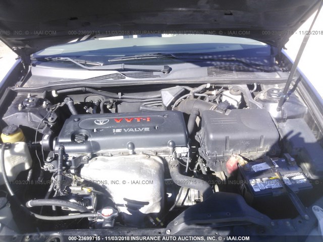 4T1BE32K83U251612 - 2003 TOYOTA CAMRY LE/XLE/SE BLACK photo 10