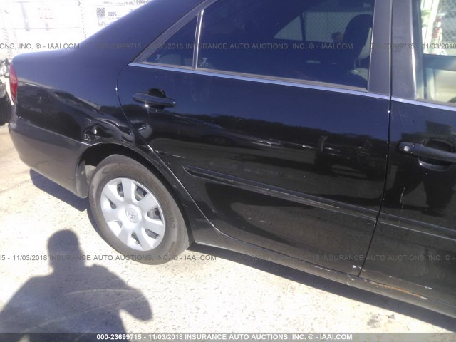 4T1BE32K83U251612 - 2003 TOYOTA CAMRY LE/XLE/SE BLACK photo 6