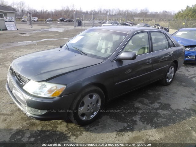 4T1BF28B74U389089 - 2004 TOYOTA AVALON XL/XLS GRAY photo 2