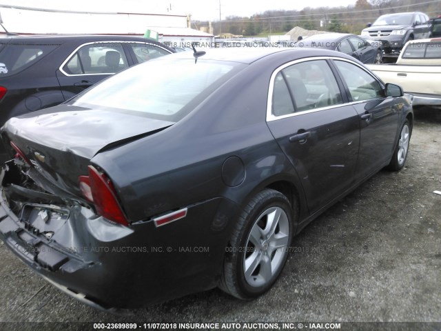 1G1ZB5EB7AF260332 - 2010 CHEVROLET MALIBU LS ყავისფერი ფოტო 4