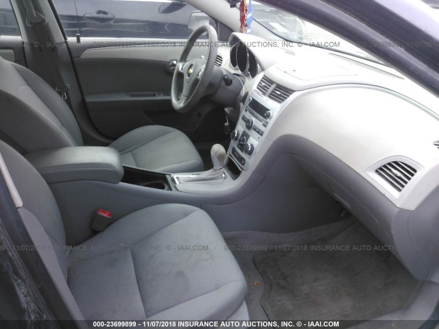 1G1ZB5EB7AF260332 - 2010 CHEVROLET MALIBU LS ყავისფერი ფოტო 5