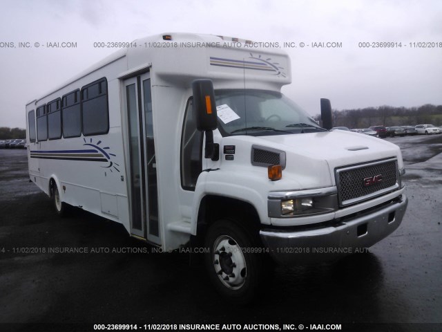 1GDG5V1939F410596 - 2009 GMC C5500 C5V042 WHITE photo 1