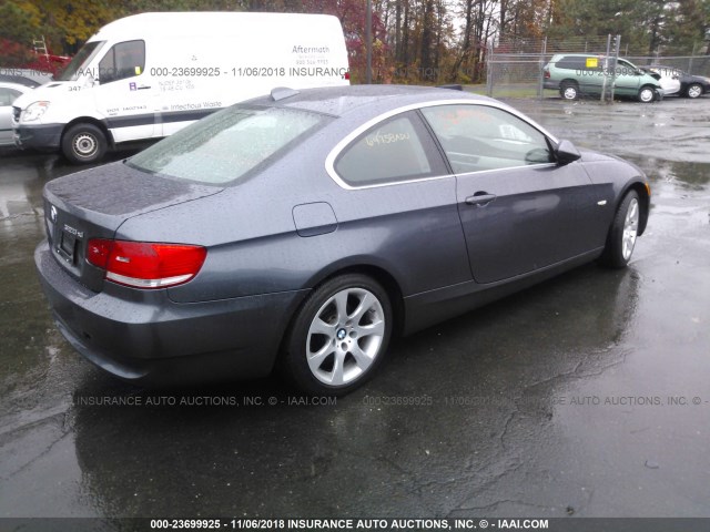 WBAWV53508P077922 - 2008 BMW 328 XI SULEV BLUE photo 4