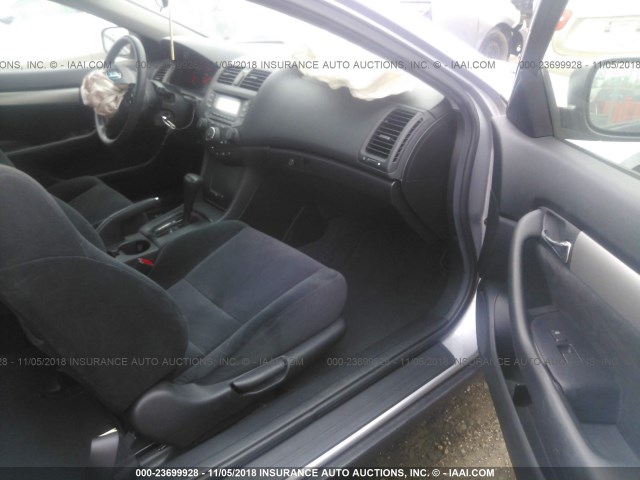 1HGCM72284A019227 - 2004 HONDA ACCORD LX SILVER photo 5