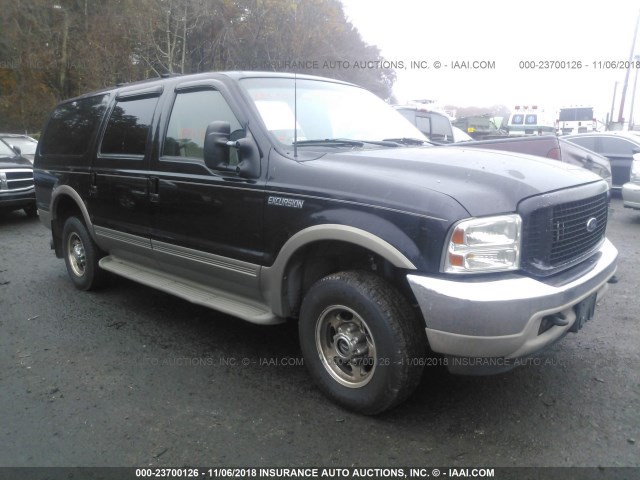 1FMNU43S8YEB86847 - 2000 FORD EXCURSION LIMITED BLACK photo 1