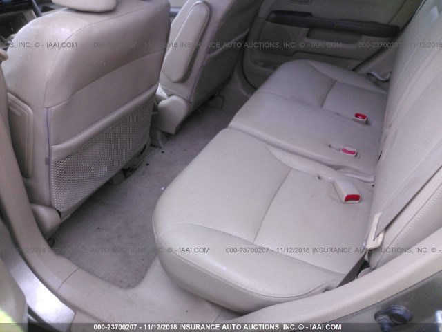 SHSRD78975U323969 - 2005 HONDA CR-V SE/EX GOLD photo 8