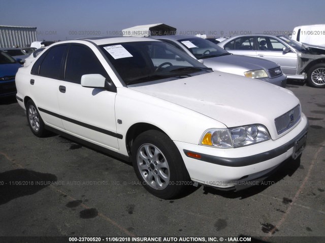 YV1VS2553YF564017 - 2000 VOLVO S40 WHITE photo 1