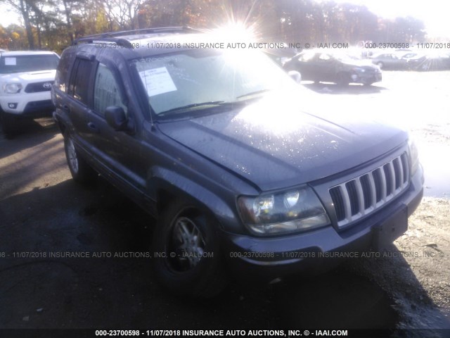 1J4GW48S34C166022 - 2004 JEEP GRAND CHEROKEE LAREDO/COLUMBIA/FREEDOM 灰色 照片 1