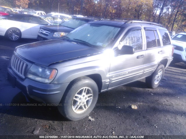 1J4GW48S34C166022 - 2004 JEEP GRAND CHEROKEE LAREDO/COLUMBIA/FREEDOM 灰色 照片 2