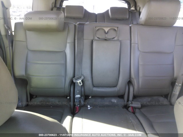 1J8HG48KX6C356841 - 2006 JEEP COMMANDER GRAY photo 8