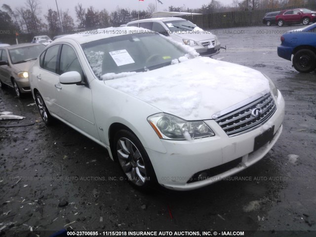 JNKAY01F86M252238 - 2006 INFINITI M35 SPORT WHITE photo 1