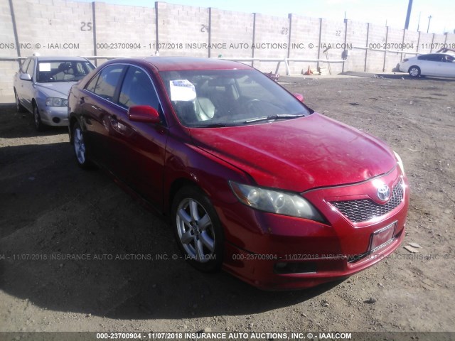 4T1BK46K99U079012 - 2009 TOYOTA CAMRY SE/LE/XLE RED photo 1