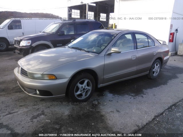 4A3AA46G83E093917 - 2003 MITSUBISHI GALANT ES/LS TAN photo 2