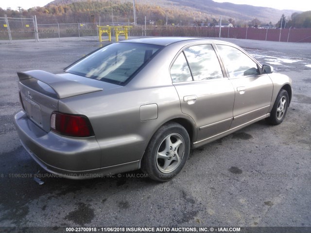 4A3AA46G83E093917 - 2003 MITSUBISHI GALANT ES/LS TAN photo 4