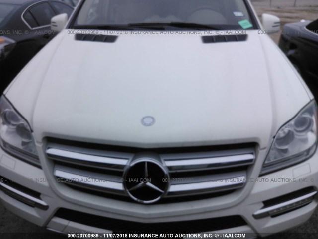 4JGBF7BE5BA711629 - 2011 MERCEDES-BENZ GL 450 4MATIC CREAM photo 10