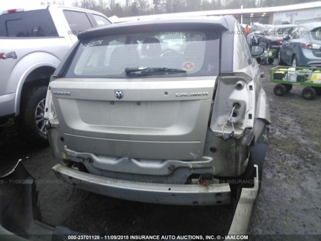 1B3HB28A89D172810 - 2009 DODGE CALIBER SE GOLD photo 6