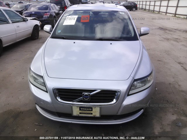 YV1MS382882383537 - 2008 VOLVO S40 2.4I SILVER photo 6