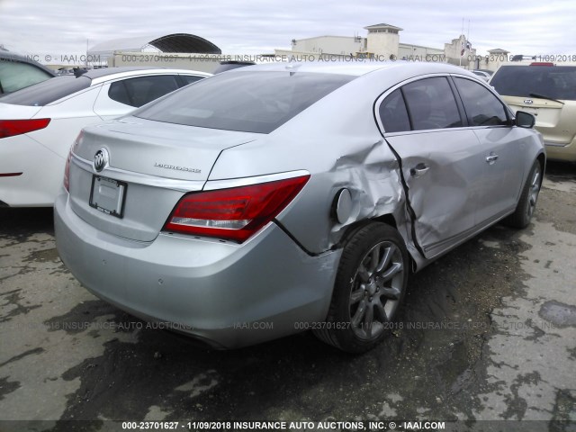 1G4GD5G37EF177029 - 2014 BUICK LACROSSE PREMIUM SILVER photo 4