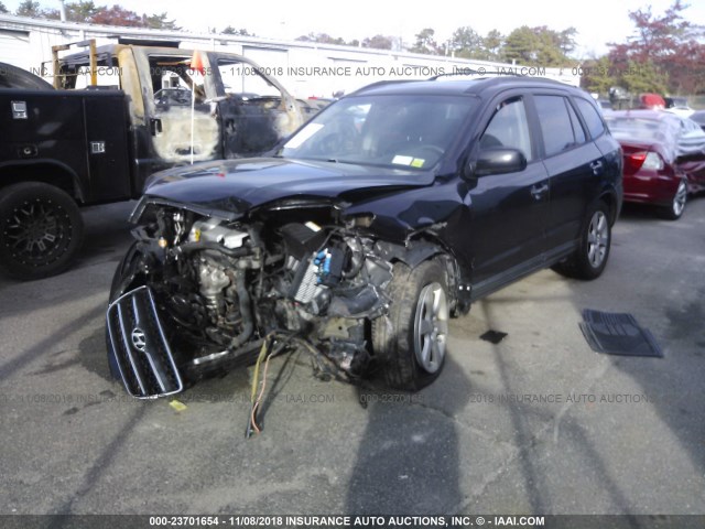 5NMSH73E67H023438 - 2007 HYUNDAI SANTA FE SE/LIMITED BLACK photo 2