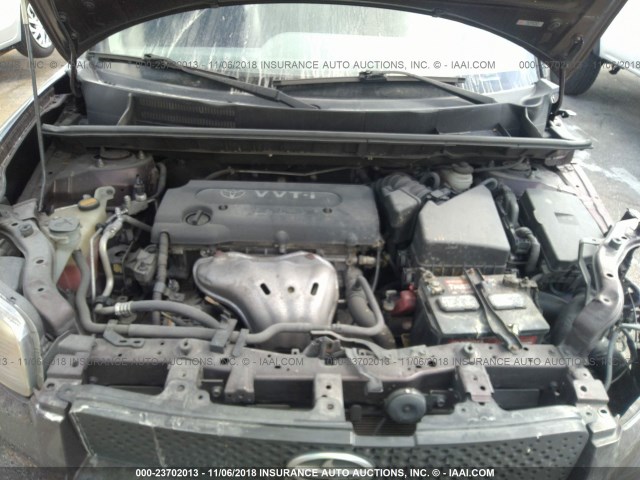 JTLKE50E281042652 - 2008 TOYOTA SCION XB იასამნისფერი ფოტო 10