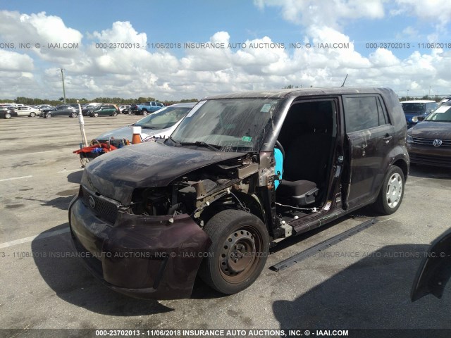 JTLKE50E281042652 - 2008 TOYOTA SCION XB იასამნისფერი ფოტო 6