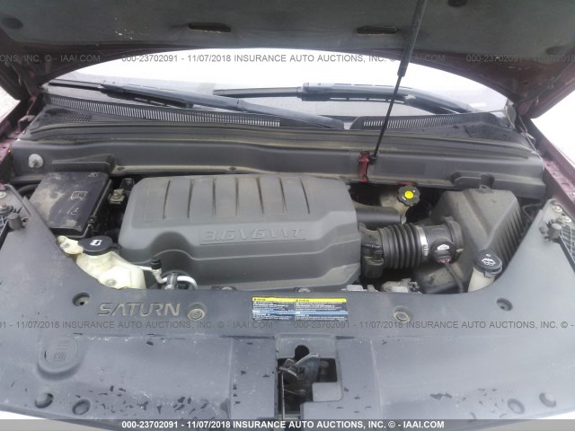 5GZER33708J263048 - 2008 SATURN OUTLOOK XR/TOURING 红色 照片 10