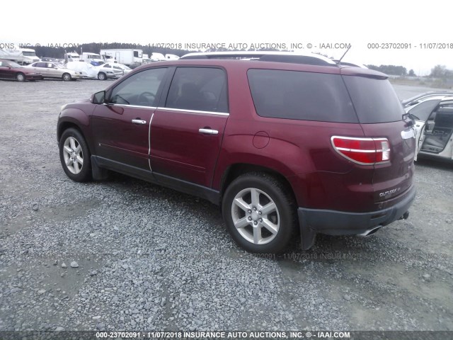 5GZER33708J263048 - 2008 SATURN OUTLOOK XR/TOURING 红色 照片 3