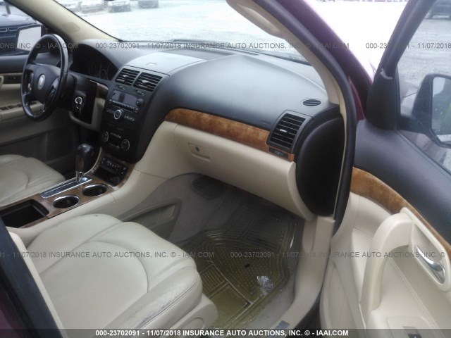 5GZER33708J263048 - 2008 SATURN OUTLOOK XR/TOURING 红色 照片 5