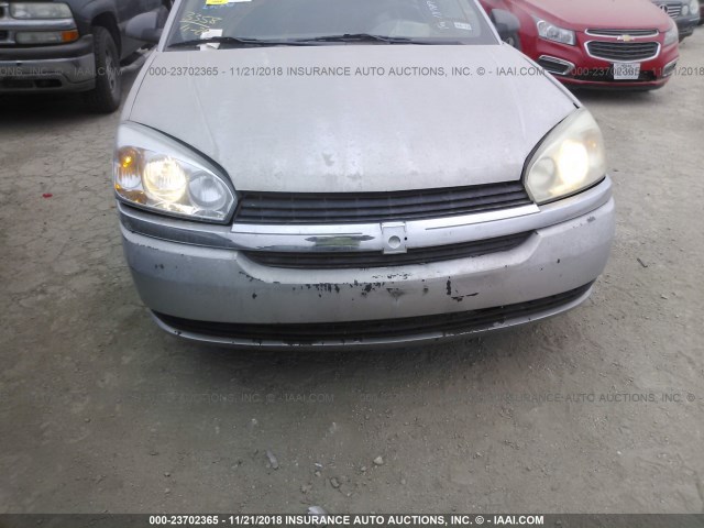 1G1ZT52885F237962 - 2005 CHEVROLET MALIBU LS 银色 照片 6