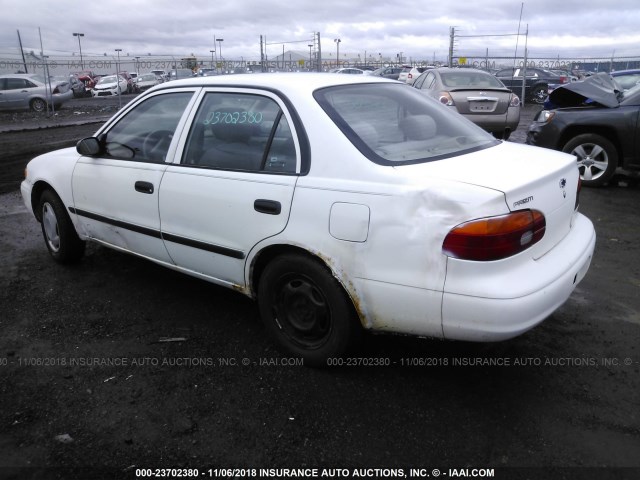 1Y1SK52811Z437131 - 2001 CHEVROLET GEO PRIZM LSI WHITE photo 3