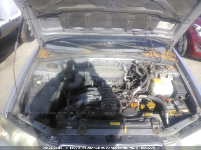 JF1SG656X4H725154 - 2004 SUBARU FORESTER 2.5XS Күміс фото 10