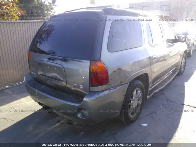 1GKET66M666103959 - 2006 GMC ENVOY DENALI XL GRAY photo 4