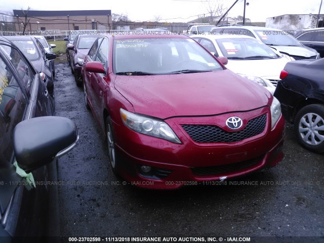 4T1BF3EK4BU604533 - 2011 TOYOTA CAMRY SE/LE/XLE RED photo 1