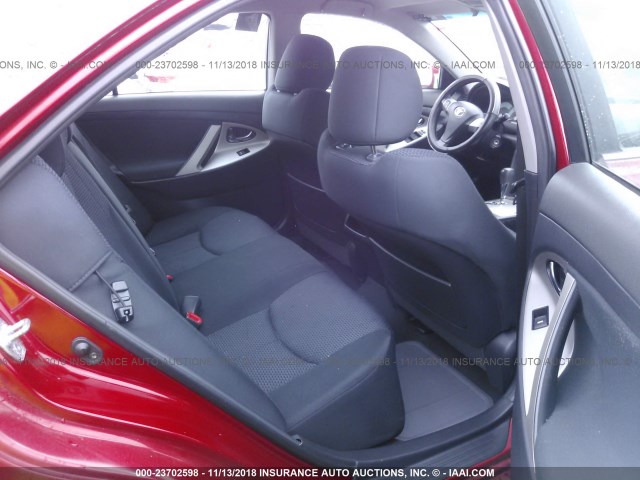 4T1BF3EK4BU604533 - 2011 TOYOTA CAMRY SE/LE/XLE RED photo 8