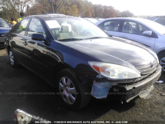 4T1BE32K74U292055 - 2004 TOYOTA CAMRY LE/XLE/SE BLACK photo 1