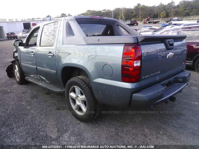 3GNEC12058G224329 - 2008 CHEVROLET AVALANCHE C1500 GRAY photo 3