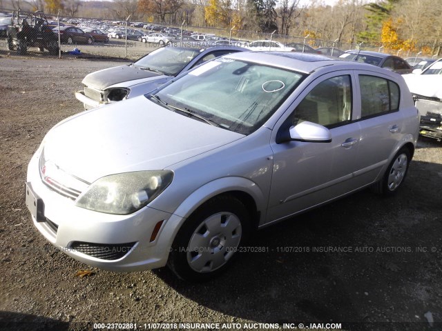 W08AR671185054006 - 2008 SATURN ASTRA XE SILVER photo 2