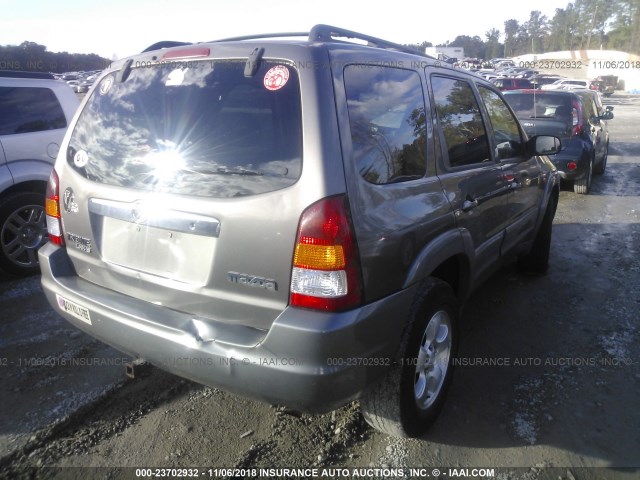 4F2YU09102KM34493 - 2002 MAZDA TRIBUTE LX/ES GRAY photo 4