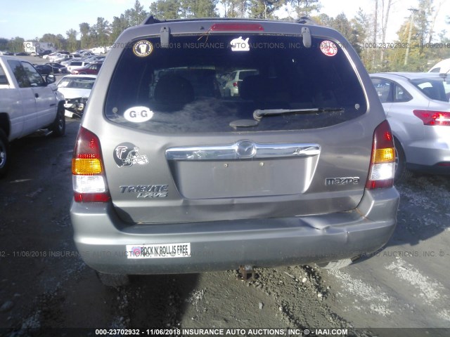 4F2YU09102KM34493 - 2002 MAZDA TRIBUTE LX/ES 灰色 照片 6