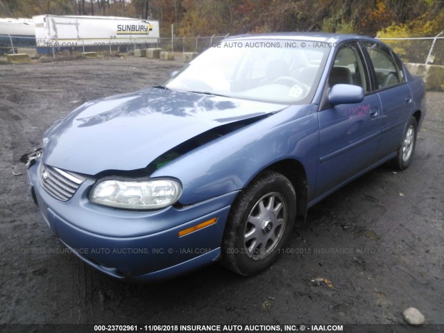 1G1NE52J1XY122056 - 1999 CHEVROLET MALIBU LS 蓝色 照片 2