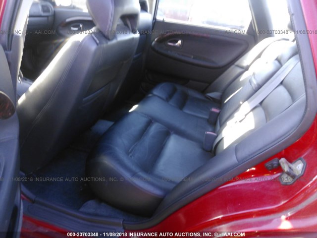 YV1VW2553YF435229 - 2000 VOLVO V40 RED photo 8