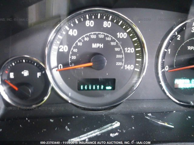 1J8HH48P37C574422 - 2007 JEEP COMMANDER BLACK photo 7