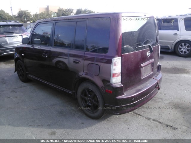 JTLKT324X50216984 - 2005 TOYOTA SCION XB Қызыл фото 3